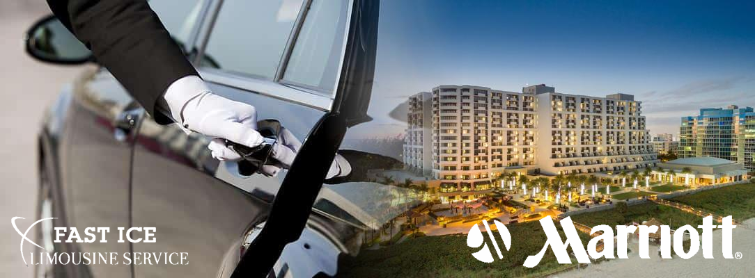 Luxury chauffeur and car service to Marriott Fort Lauderdale Harbor Beach